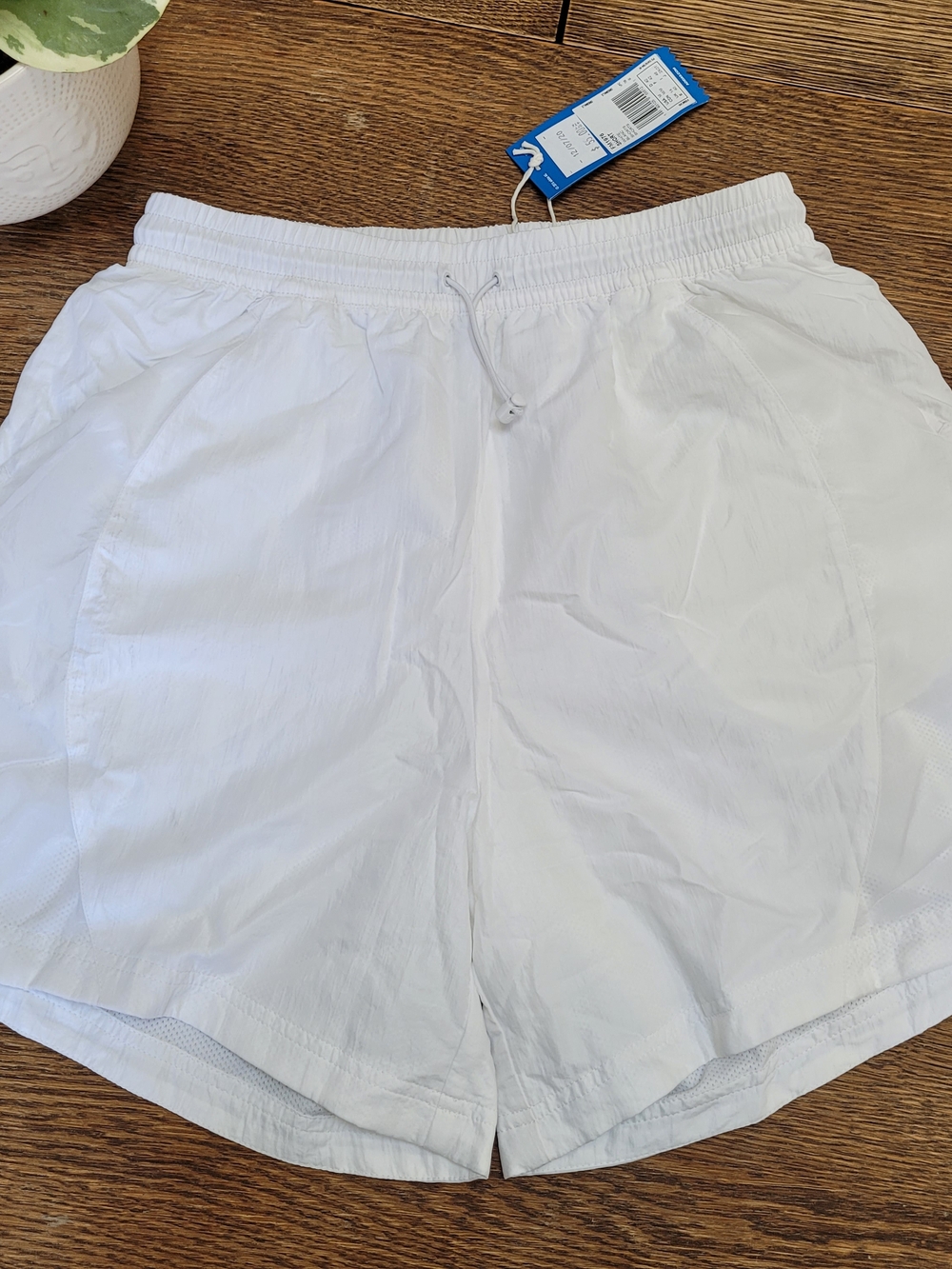 adidas White Women's Athletic Shorts